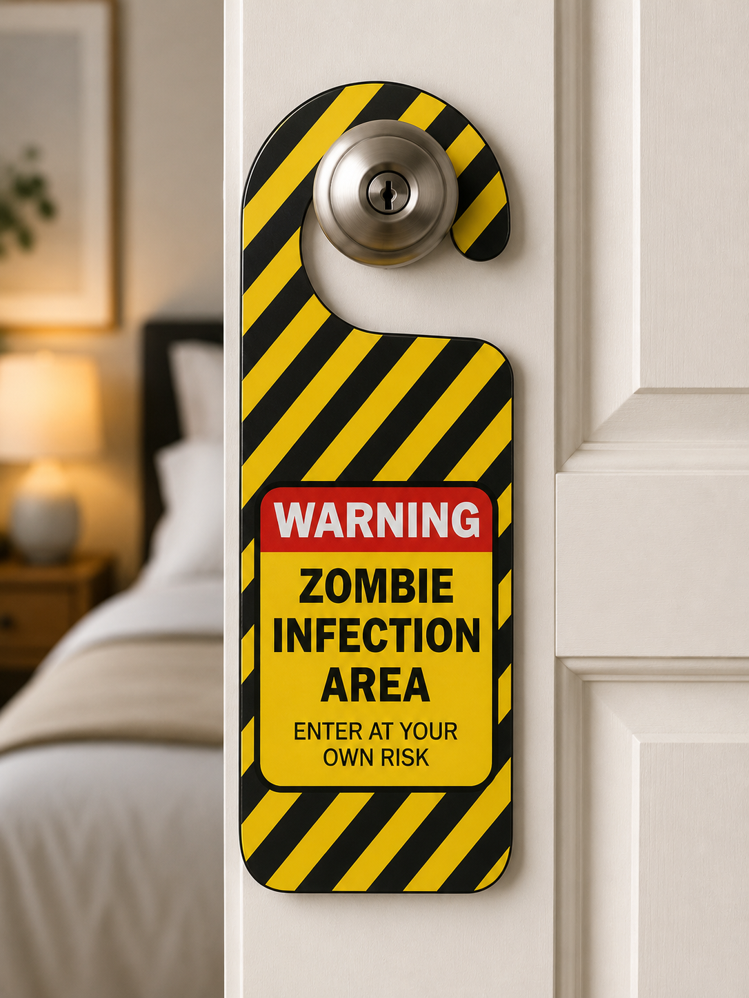 Zombie Door Sign