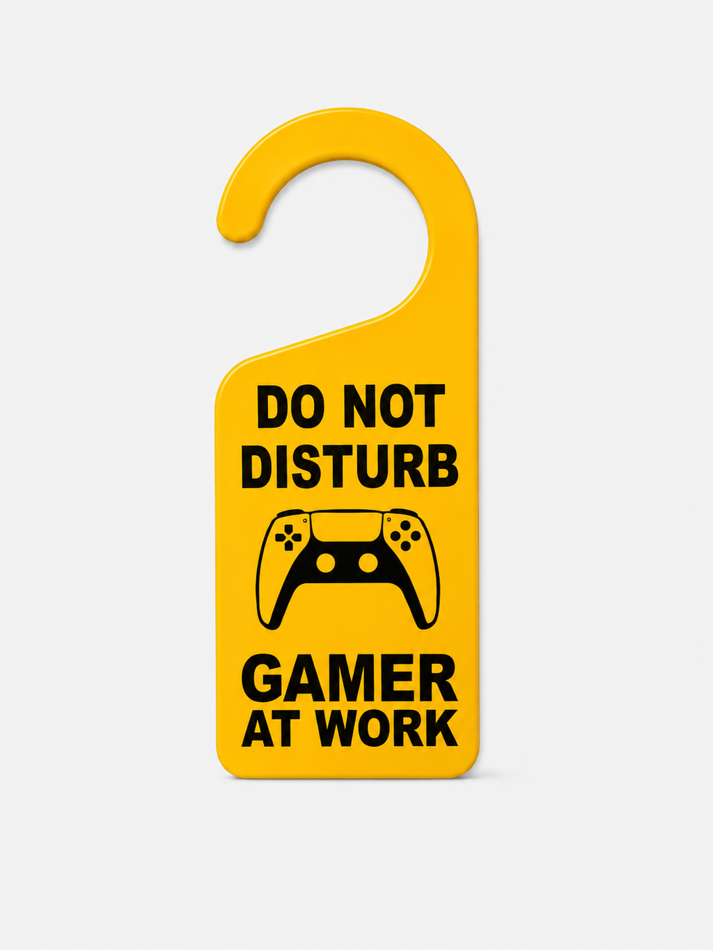 Gamer at Work Door Sign