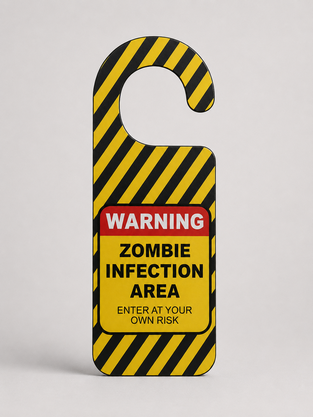 Zombie Door Sign
